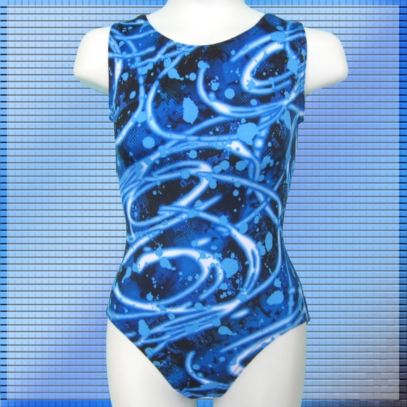 NWT Gymnastics Leotard for Girls sz Ad. Petite - Picture 1 of 7